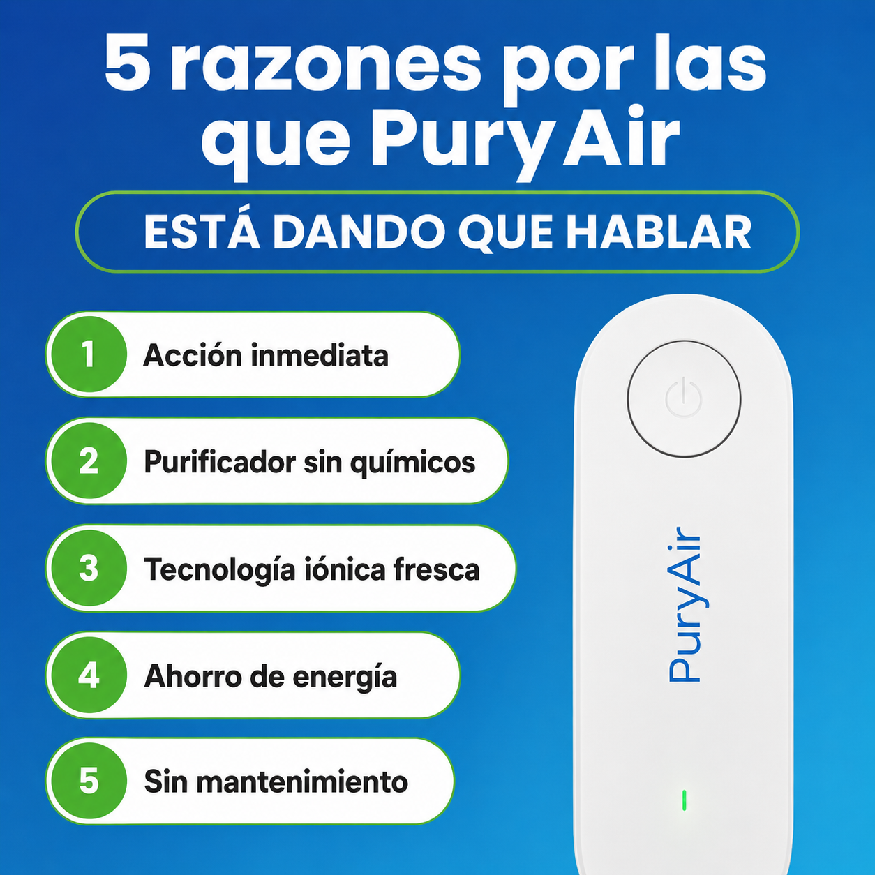 PuryAir - Purificador Premium